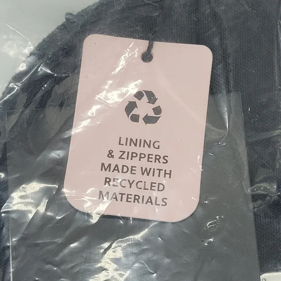 Baggalini Black Sling Backpack Bag Multi Wear RFID Card Slots Adjustable NEW - Picture 9 of 16